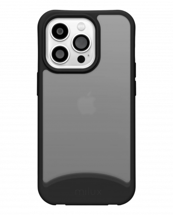 milux Hülle Clear Black