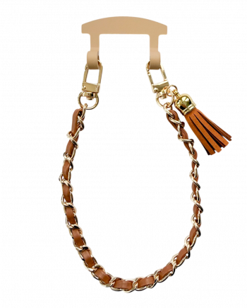 milux Kordel Coco in Braun Gold - kurz